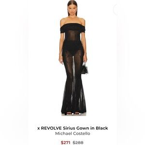 Michael Costello Sirius Gown from Revolve - Size Small